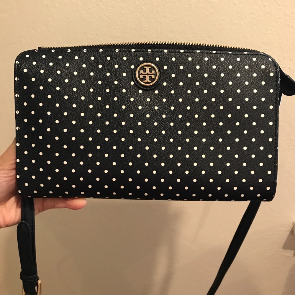 Tory Burch Pebble Robinson Crossbody bag